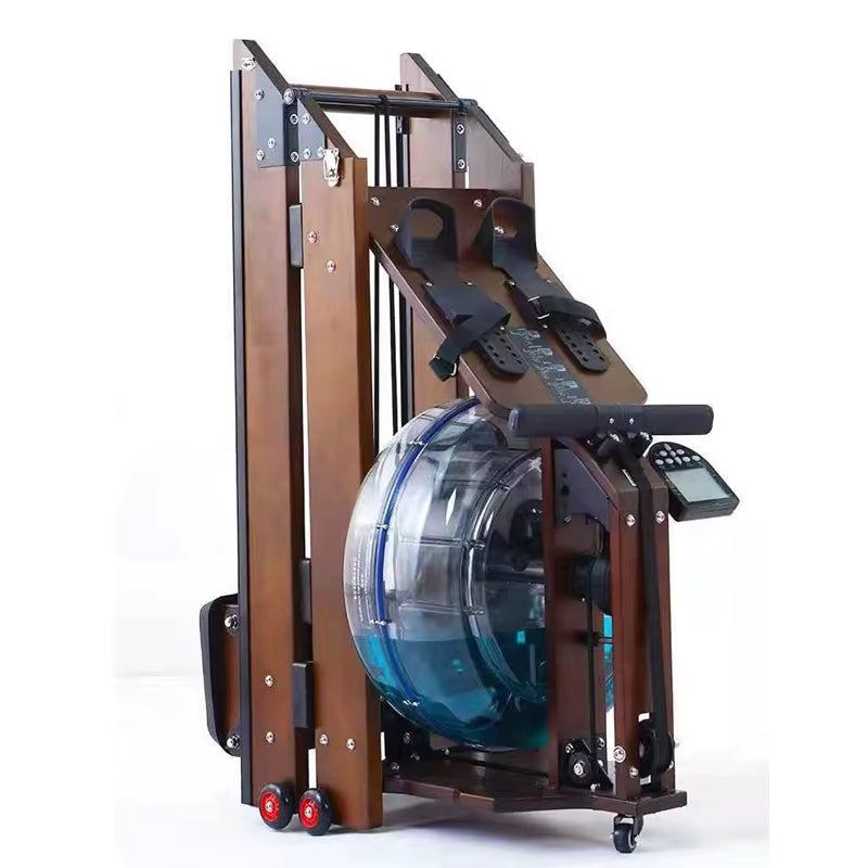 Rameur à eau en bois