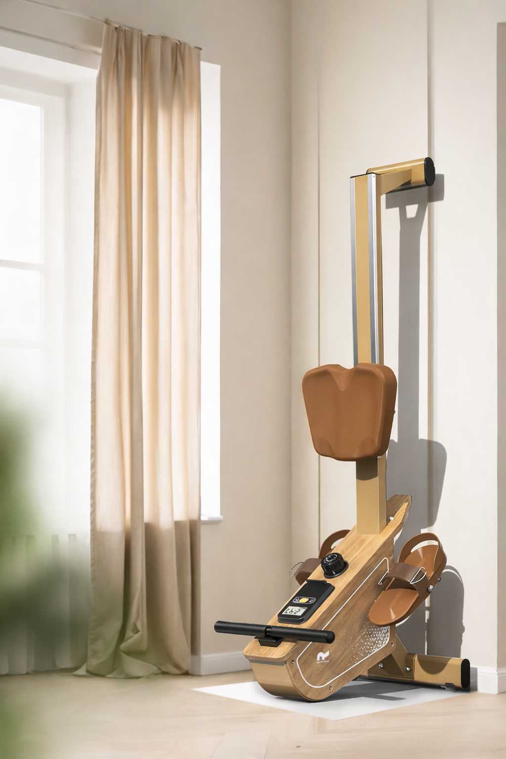 Rameur magnétique compact pour entraînement complet à domicile – OsloRow Core