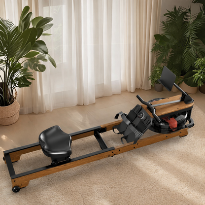 Rameur design pour entraînement à domicile