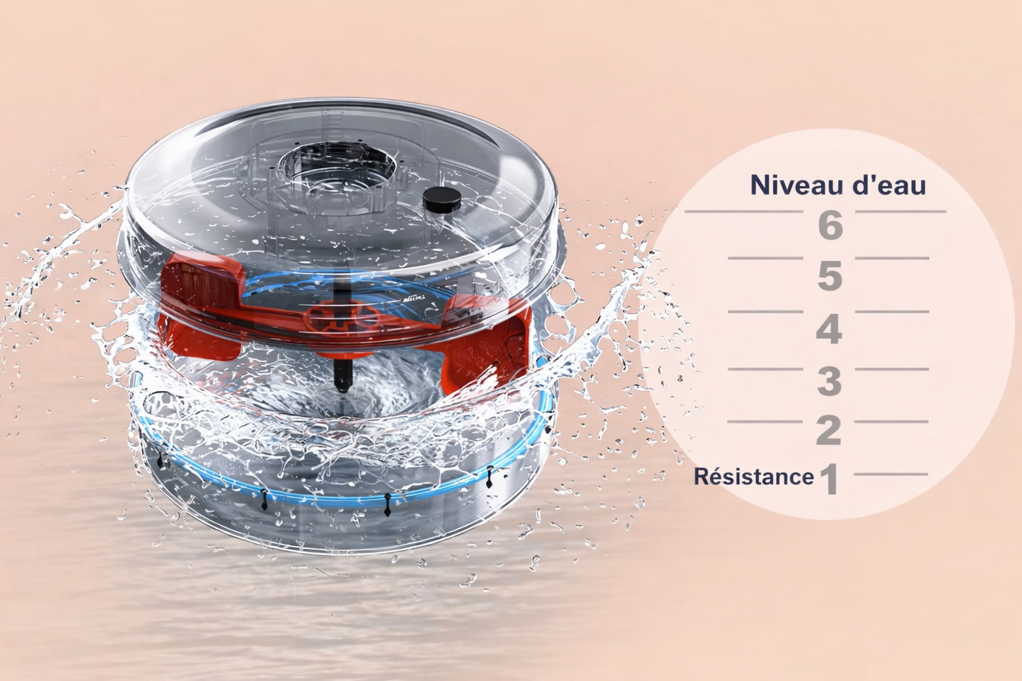 Rameur design pour entraînement à domicile