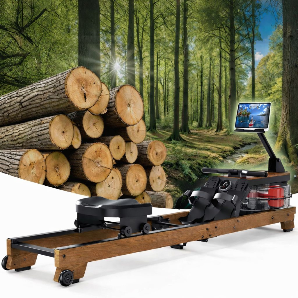 Rameur design pour entraînement à domicile